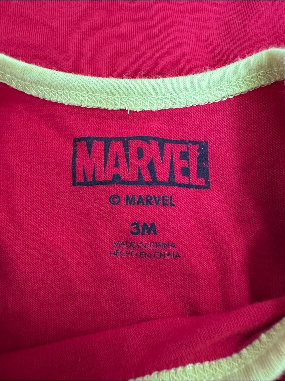 Marvel Ironman Baby Bodysuit size 3m - Picture 3 of 3